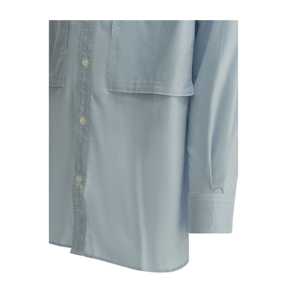 MAYFEYR - Comme Des Garçons Homme - Casual Shirt With Patch Pockets - HQB012S261SAXE