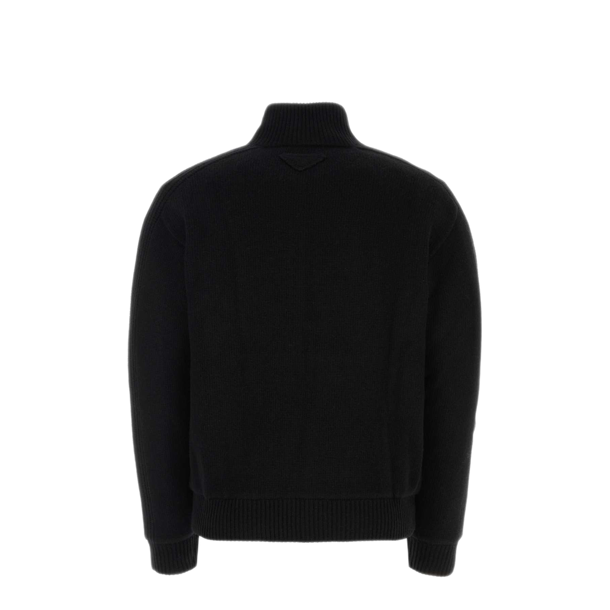 MAYFEYR - Prada - Black Wool Blend Cardigan - UMG251S23213GHF0002
