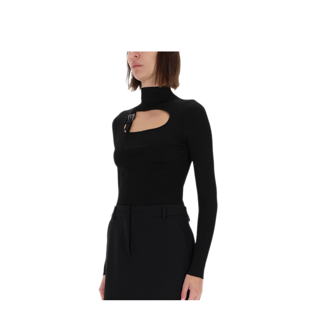 MAYFEYR -  - Ribbed Top With Buckle - 79HAFM16CMH23899