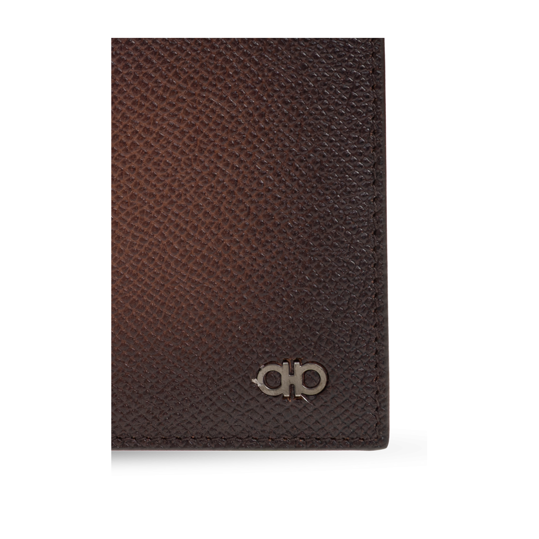MAYFEYR - Ferragamo - Leather Wallet - 661454MICROGANCIO789634NEWCOGNAC