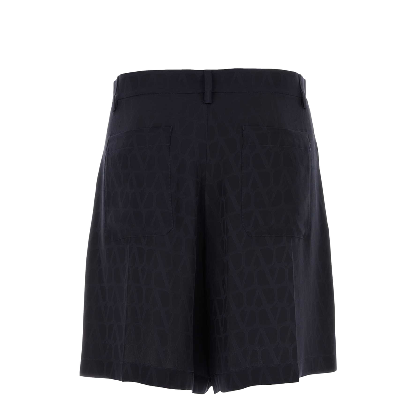 Silk Toile Iconographe Bermuda Shorts