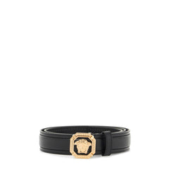 Versace "leather medusa belt with