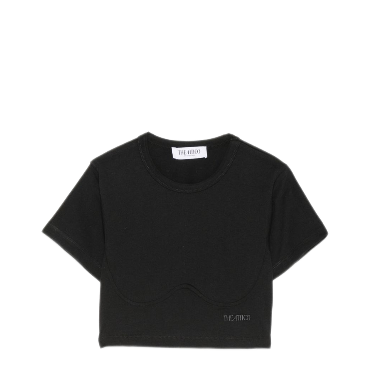MAYFEYR - The Attico - Black Cotton T Shirt - 261WCT00364JJJ025AA100