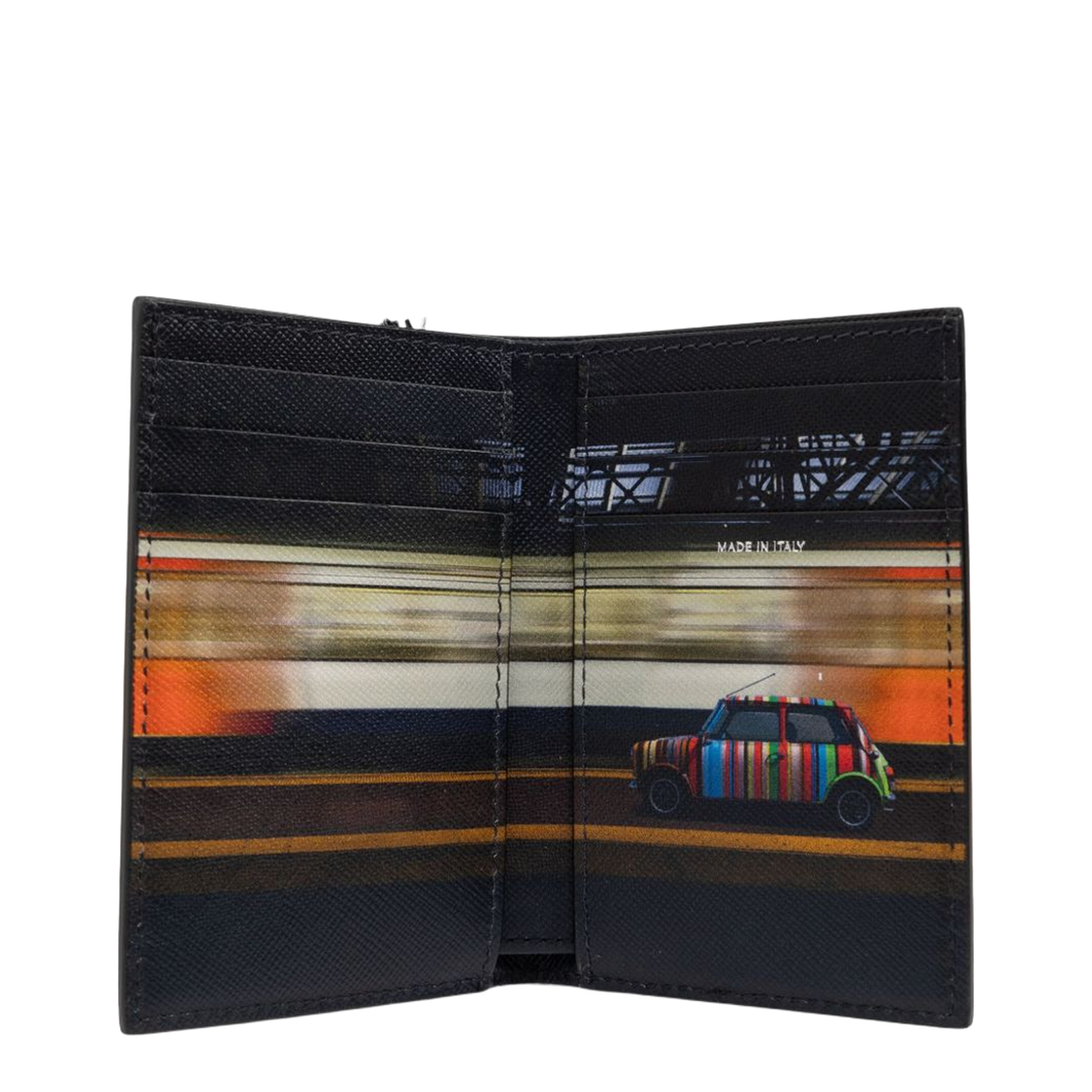 Printed Leather Wallet