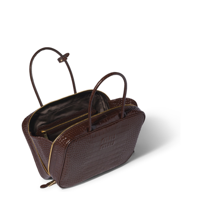 MAYFEYR - Miu Miu - Beau Leather Bag - 5BB117VMON2ZUWF0324