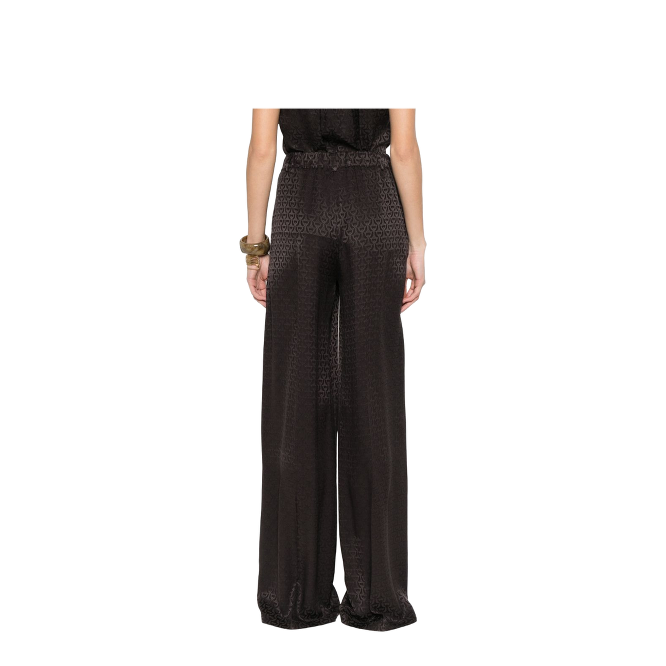 Silk Jacquard Pants