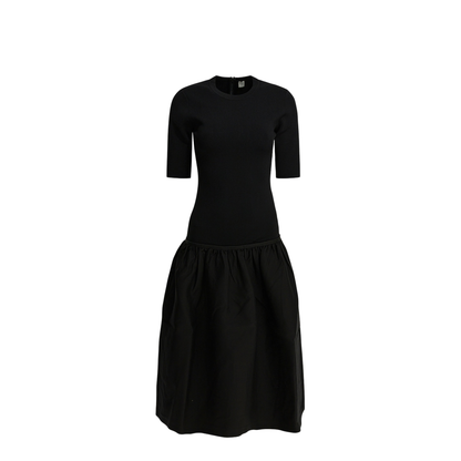 MAYFEYR - Toteme - Balloon Dress In Jersey - 261-WRD0279-FB0567-001BLACK