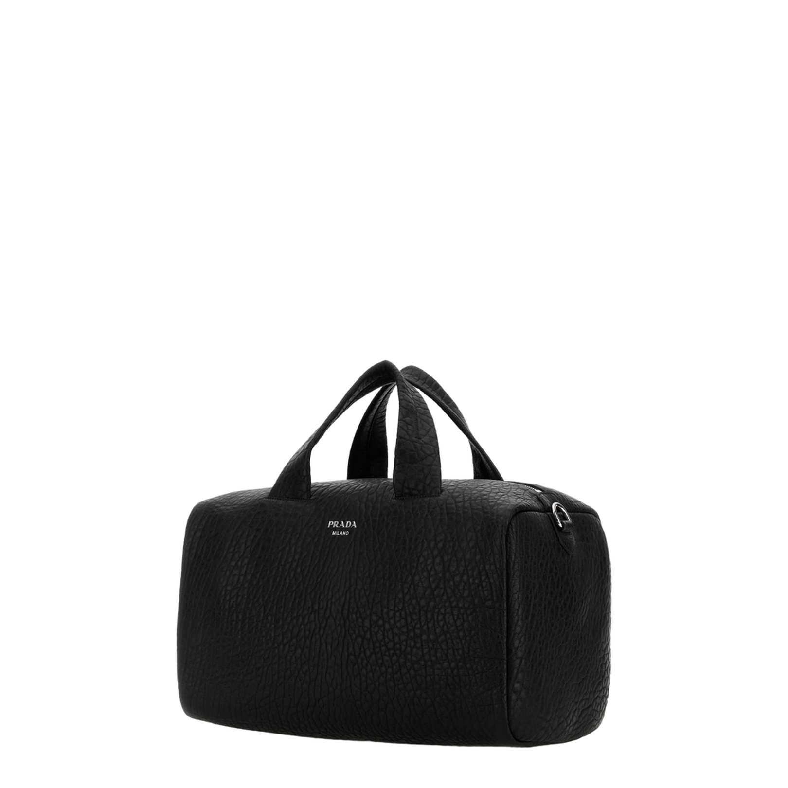 Black Nappa Leather Travel Bag