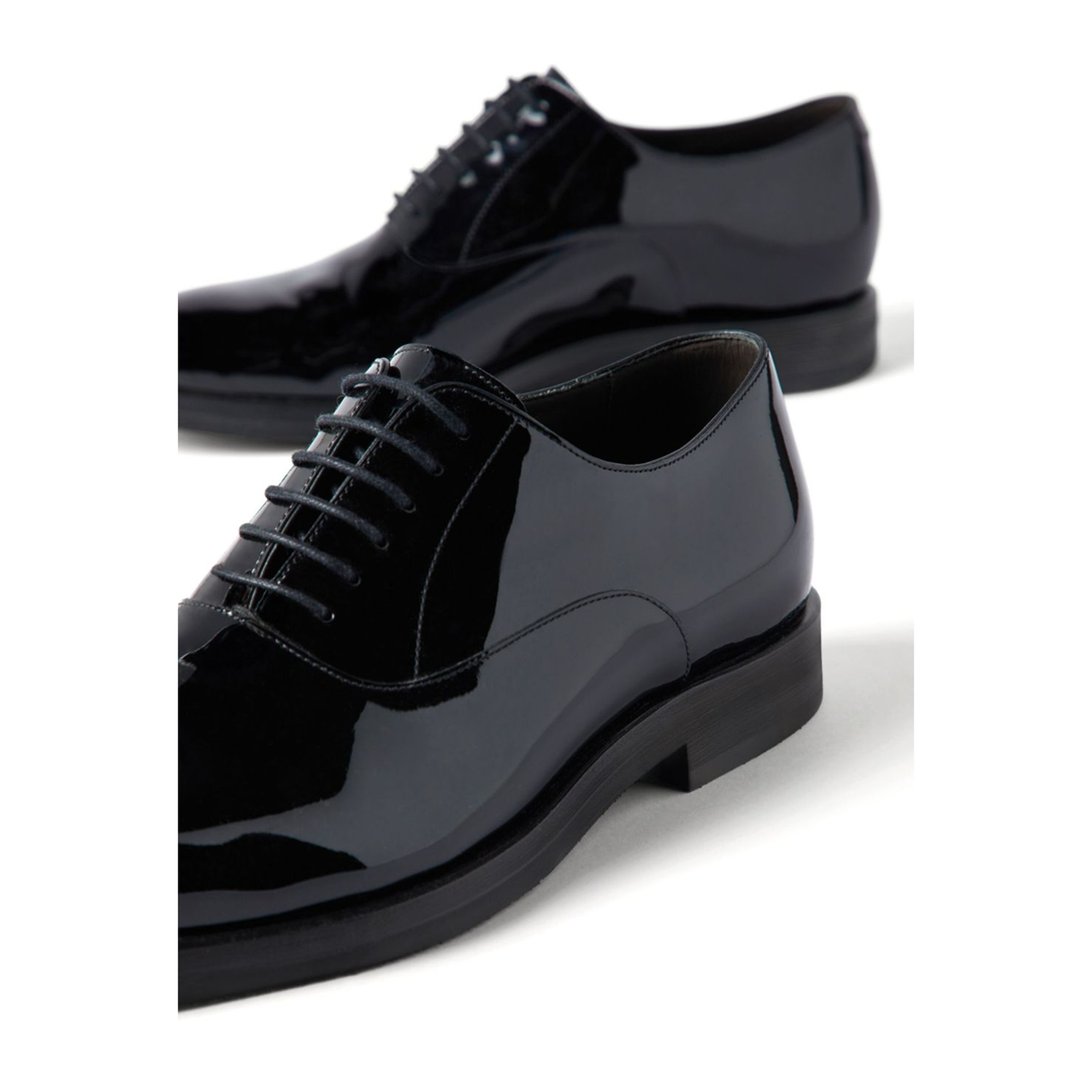 Patent Leather Oxford Shoes