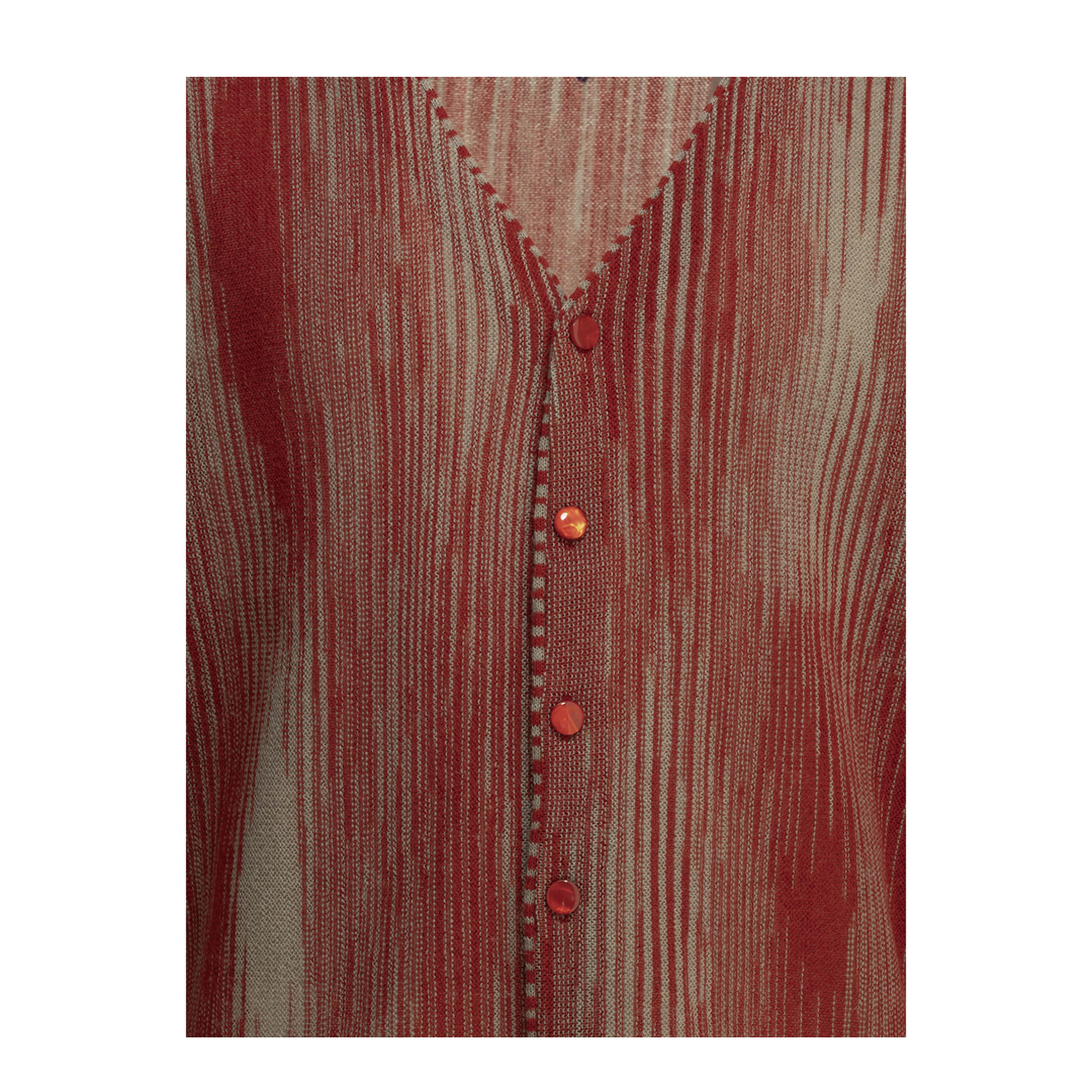 MAYFEYR - Needles - Striped Cardigan - SX455ARED