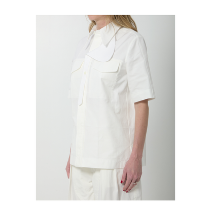 MAYFEYR - Bottega Veneta - Compact Cotton Canvas Shirt - 868895V6D109071