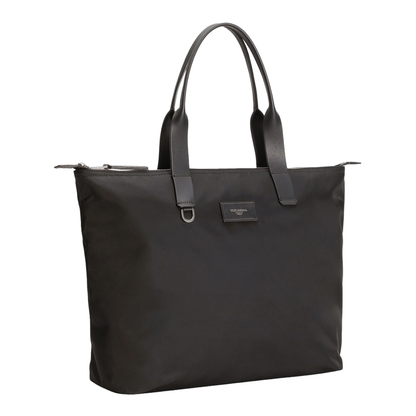 Adamo Large Polyamide Tote - Black