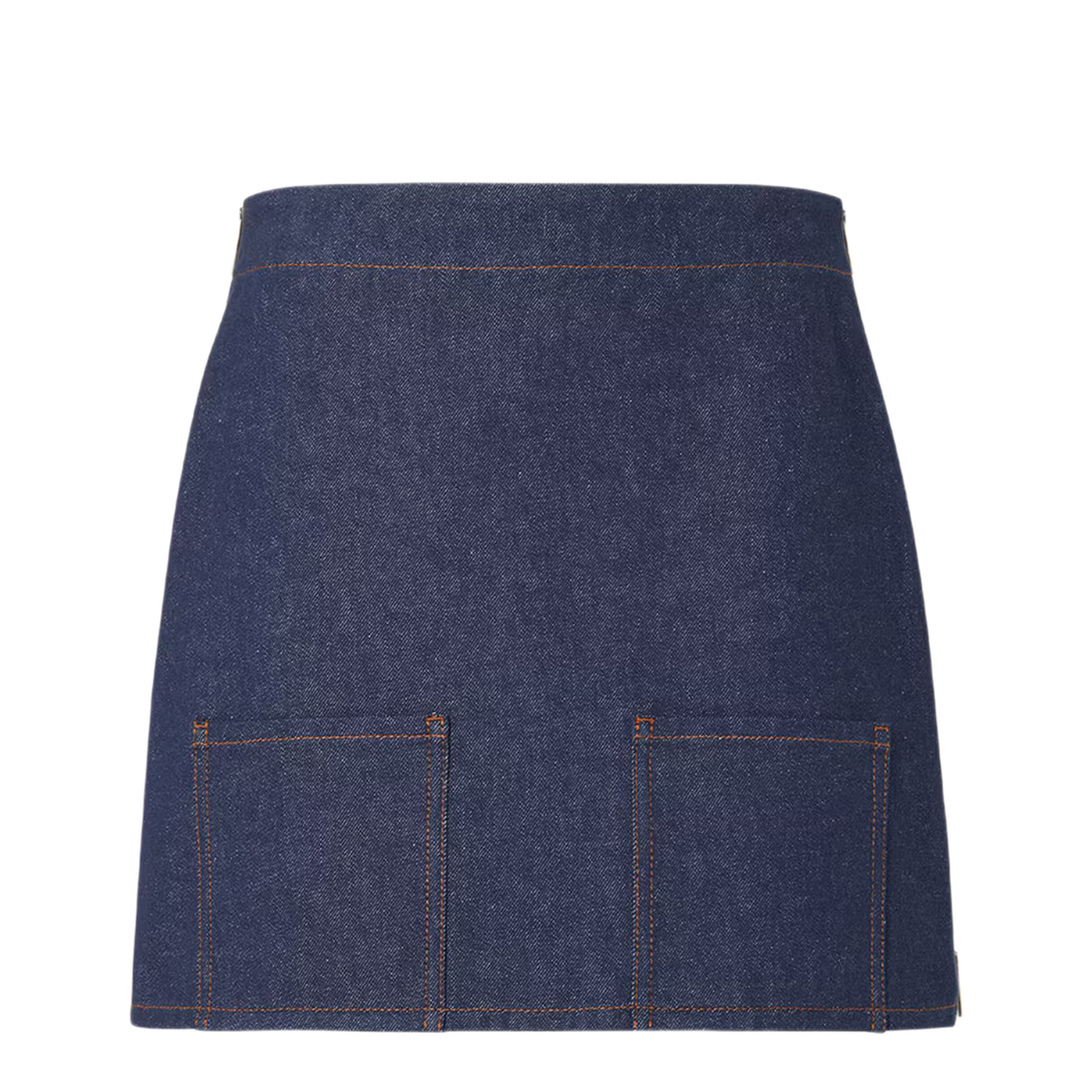 Navy Blue Mini Skirt