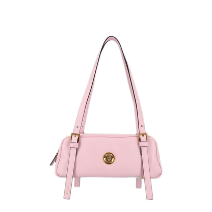 Emblème Nappa Leather Bowling Bag - Pink