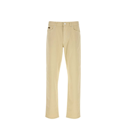 MAYFEYR - Moncler - Cream Stretch Cotton Pants - L20912A0004759A0F20N