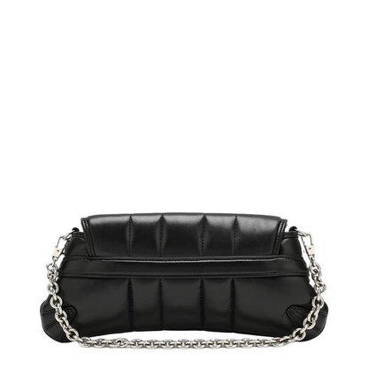 Horsebit Chain Small Black Bag