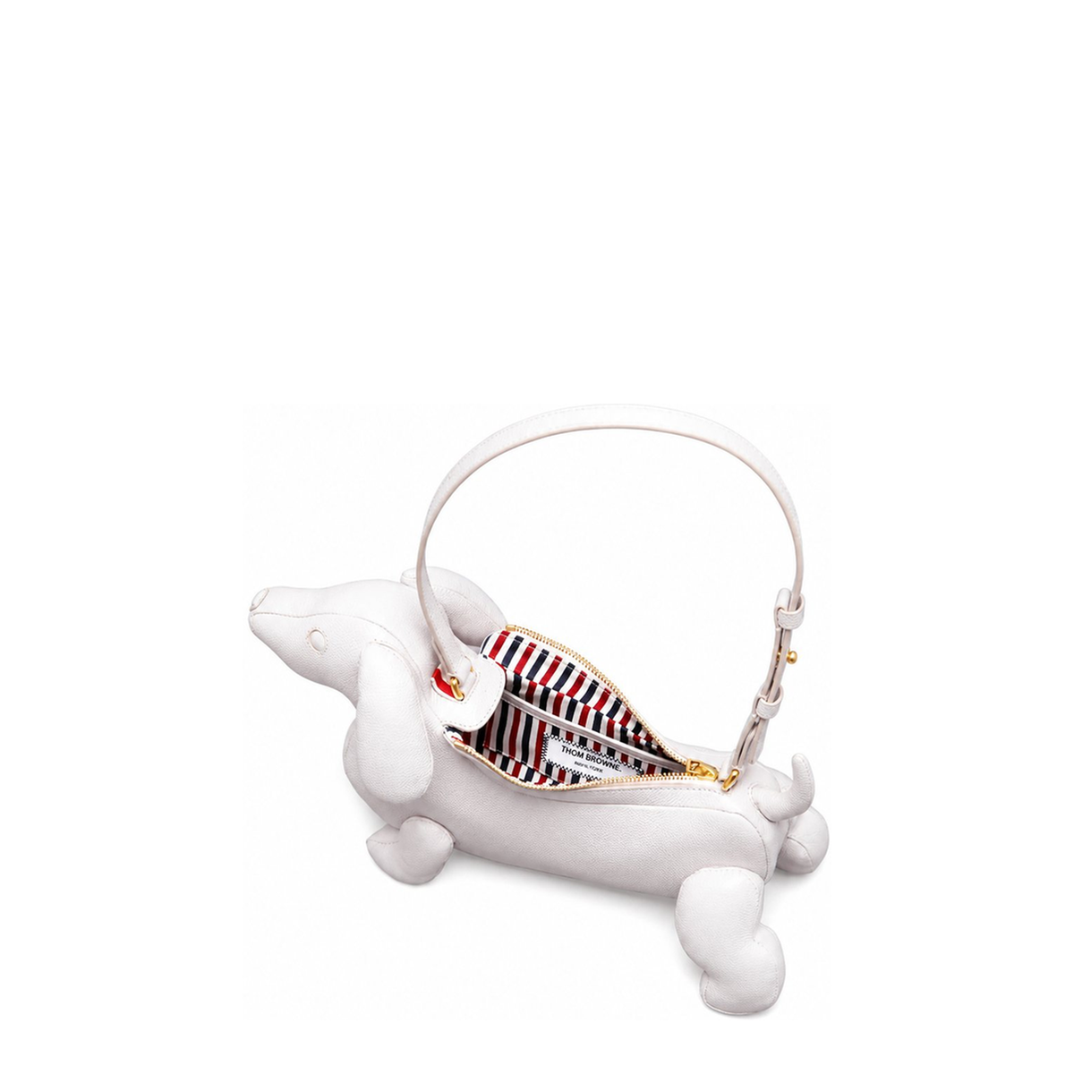 MAYFEYR - Thom Browne - Baby Hector Bag In Pebble Grain Leather - FAP341A00198680