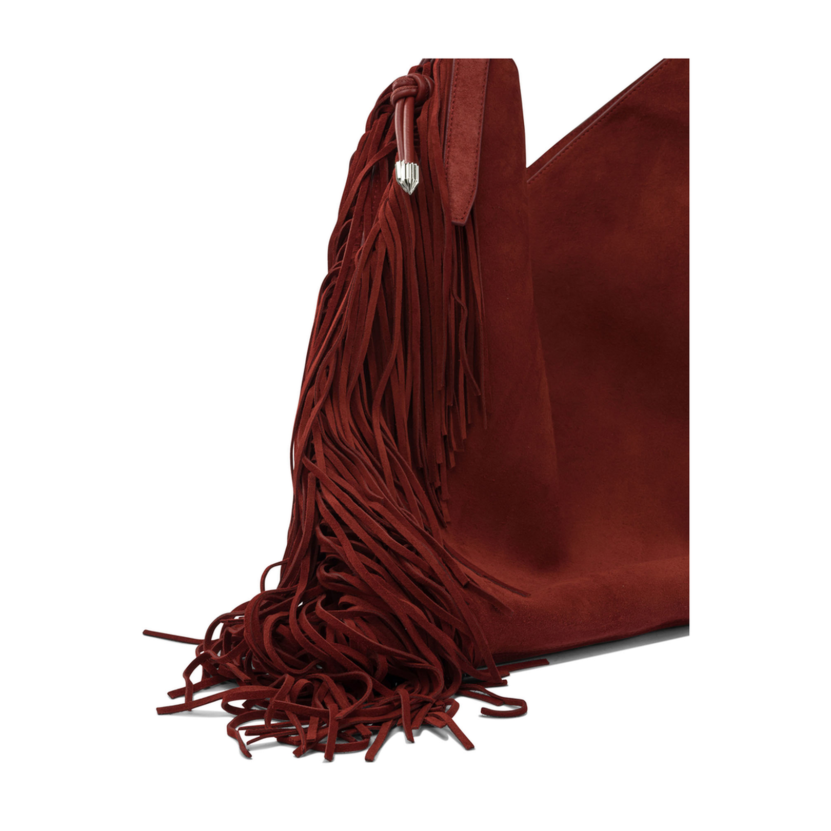 Baggy Tote Bag Reversed Calf Leather Fever