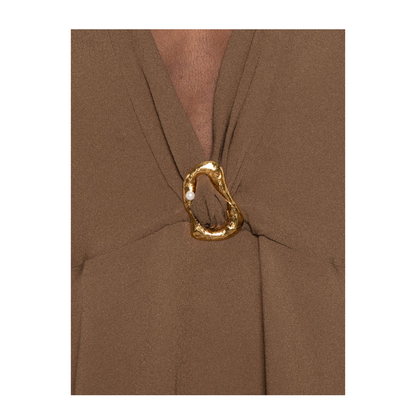 MAYFEYR - Forte Forte - Top Brown - 15086MYTOPOUD