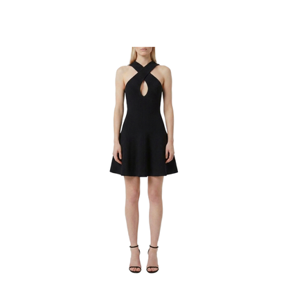 MAYFEYR - Alaia - Cross-Front Knit Mini Dress - AA9R3116K212D995