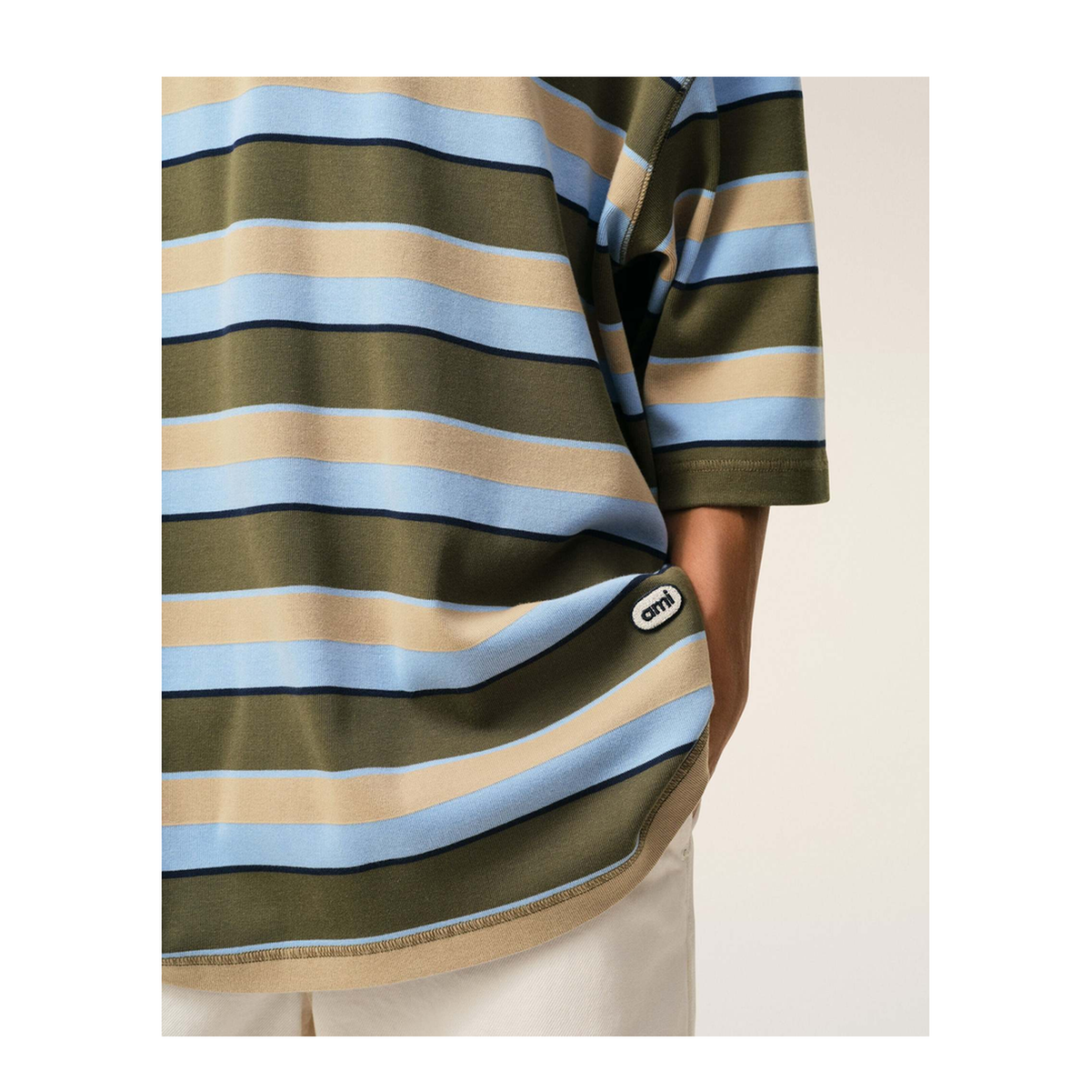MAYFEYR - Ami Paris - Cotton Polo Shirt With Logo - UPL424JE0209A073