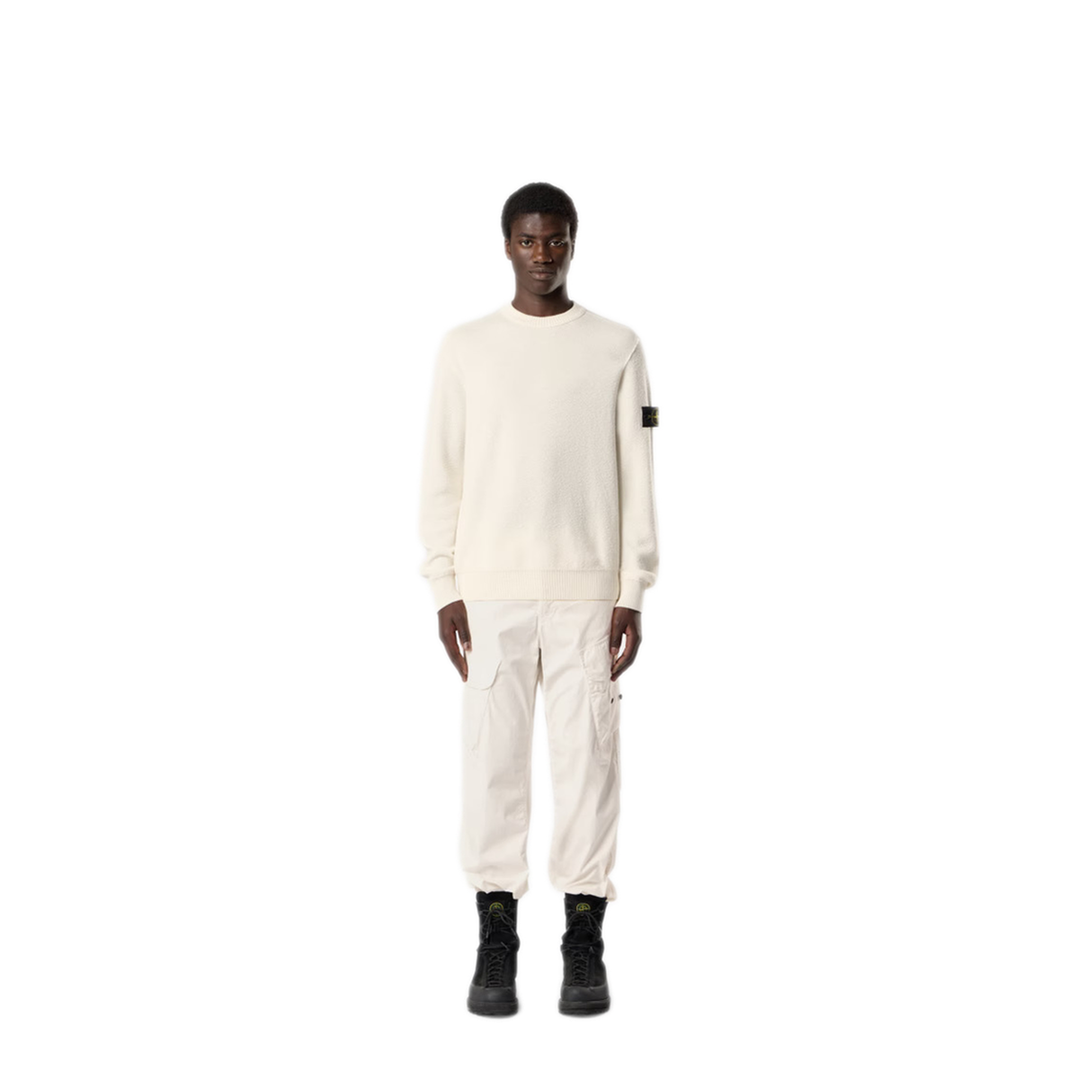 Crew Neck Ivory Sweater