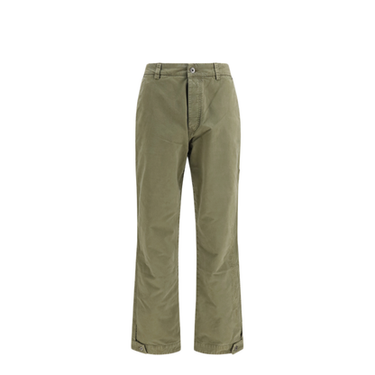 MAYFEYR - Off-White - Racing Staff Cotton Gabardine Pants - OMCF04RF26FAB00130