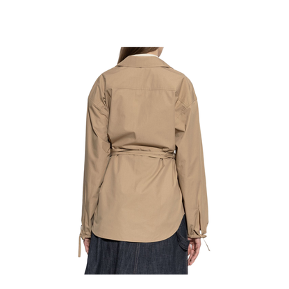 MAYFEYR - Moncler - Beige Cotton Poplin Zip-Up Shirt Jacket - L10932F00021597LQ20J