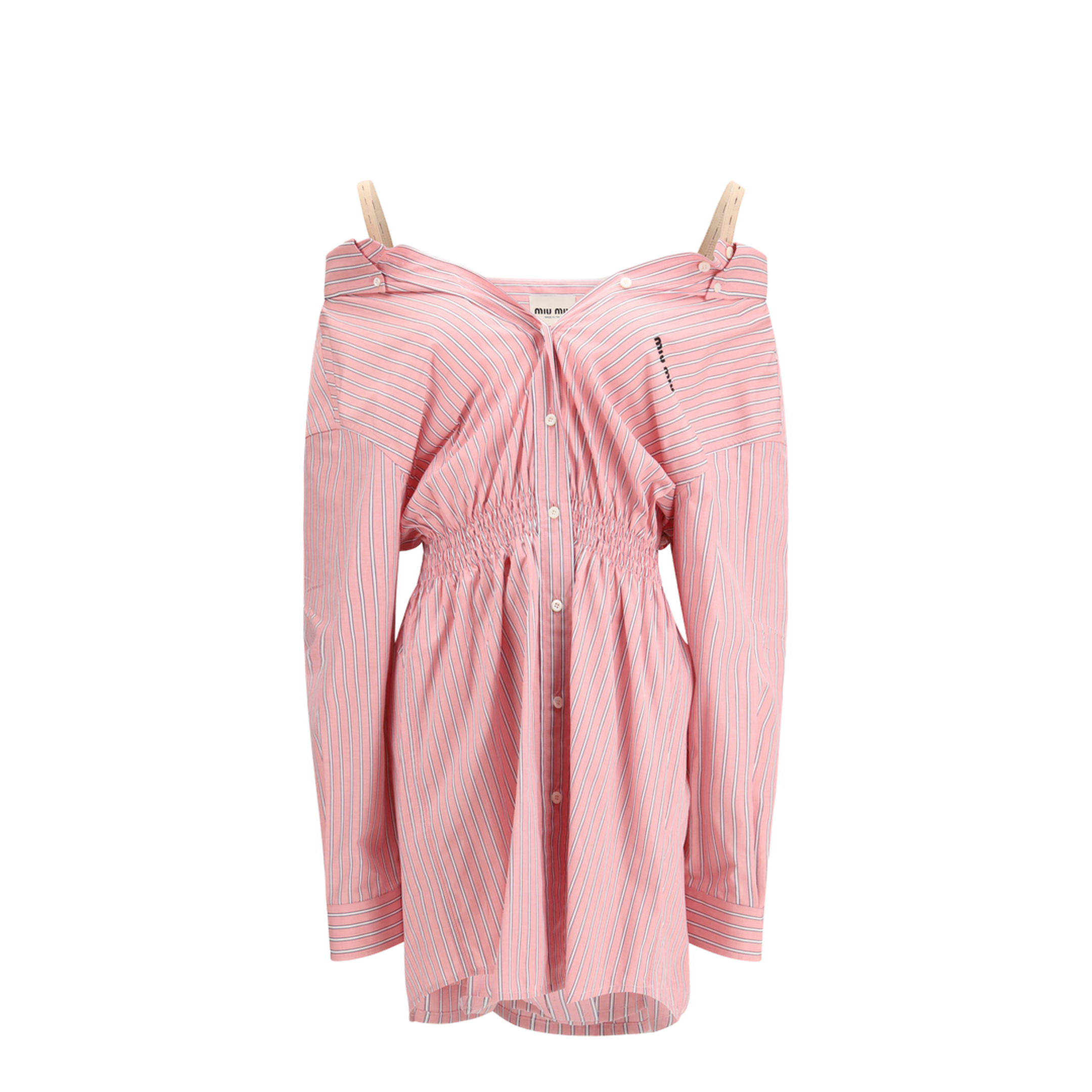 MAYFEYR - Miu Miu - Short Striped Dress - MF6125SOOO180U