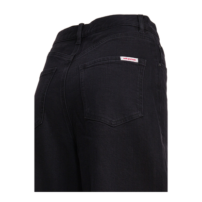 MAYFEYR - Self Portrait - Wide Leg Jeans - PF25827PBBLACK