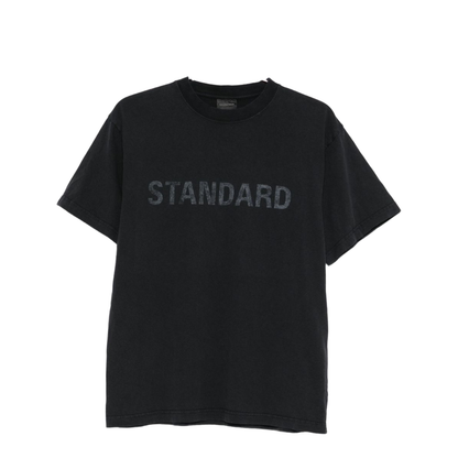 Standard T-Shirt Regular Fit in Black Faded