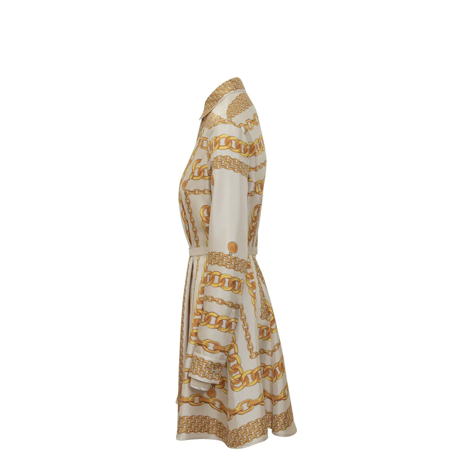 Printed Silk Dress