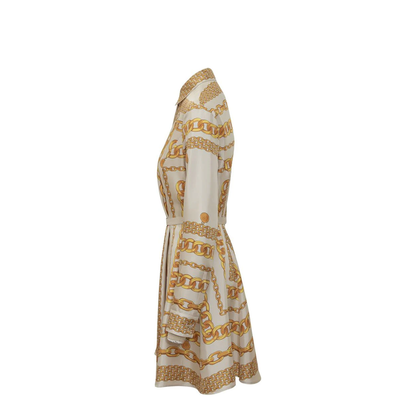 Printed Silk Dress
