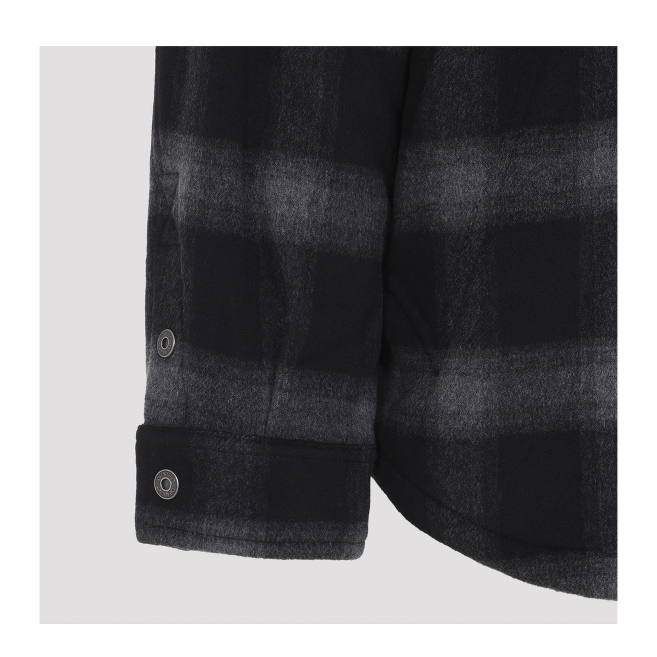 MAYFEYR - Off-White - Flannel Wool Overshirt Padded Coat - 44MER09TF26F001001