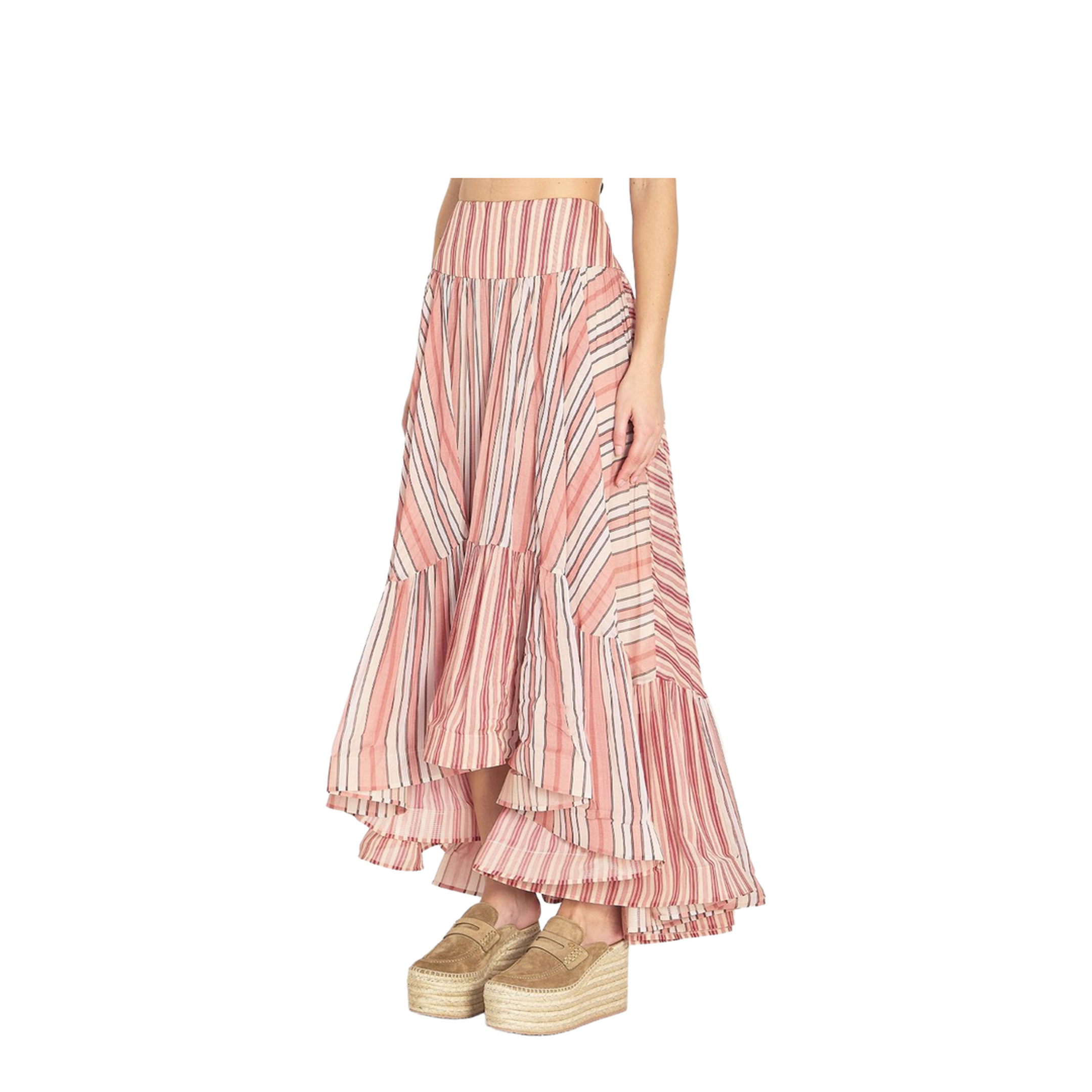 Bohémien Rebellion Midi Skirt