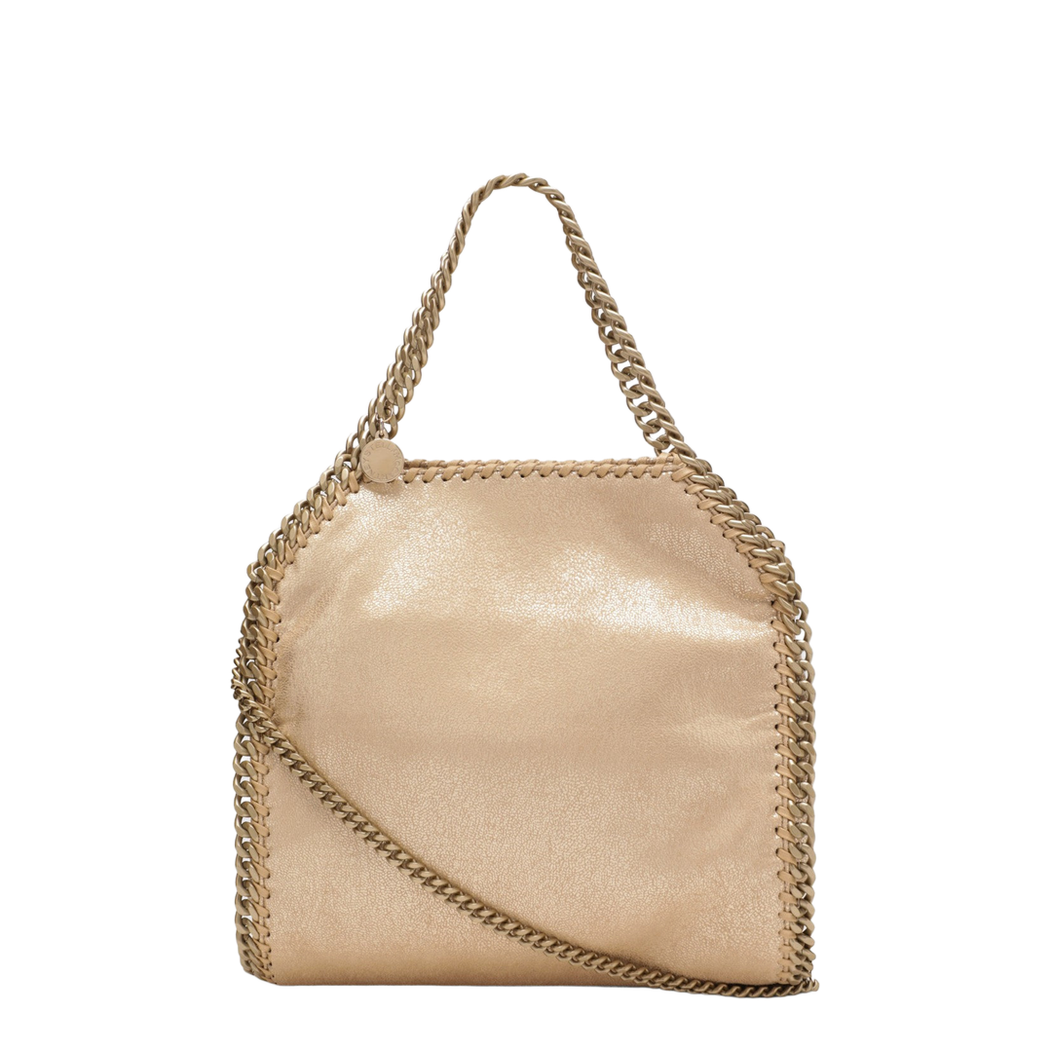 Falabella Mini Tote Vegan Leather - Gold