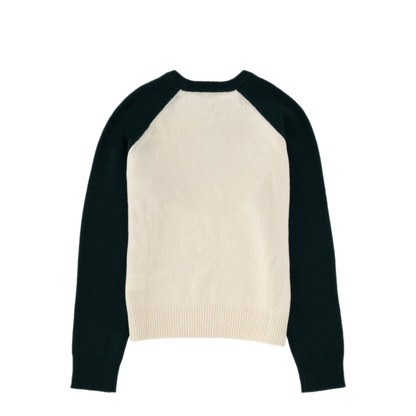 MAYFEYR - SPORTY&RICH - Jersey With Logo - WS07561412WH61ECRUFOREST