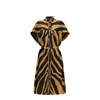 MAYFEYR - Ferragamo - Twill Shirt Dress - 790763