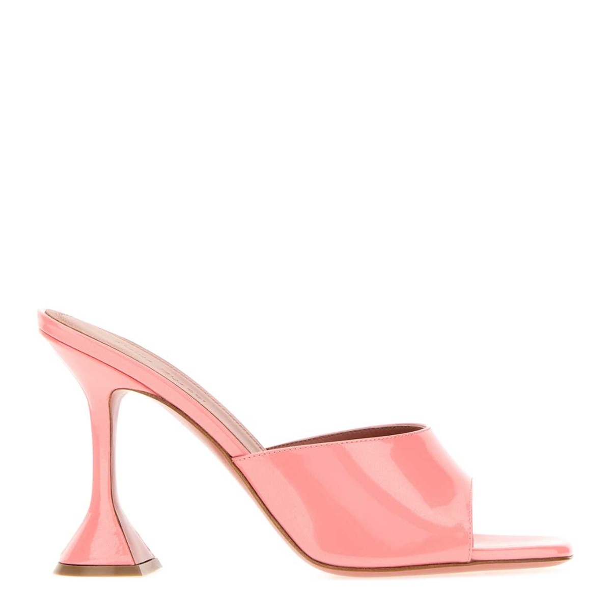 MAYFEYR - Amina Muaddi - Lupita Slipper 95 Peach - LUPITASLIPPER95PEACH