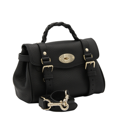 Alexa Mini Grainy Leather Bag