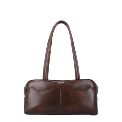 MAYFEYR - Prada - Carry Large Antiqued Leather Top-Handle Bag - 26P1BB165VOOO2ZQ6F0324