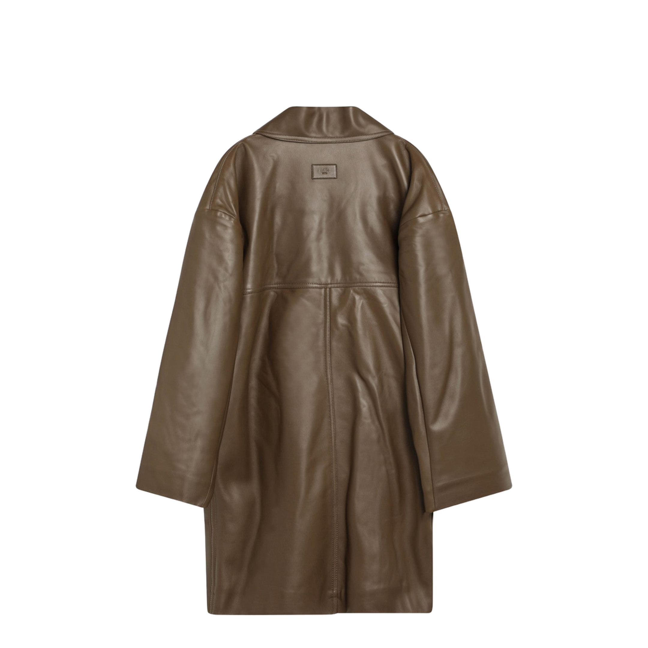 Coat Leather Beige