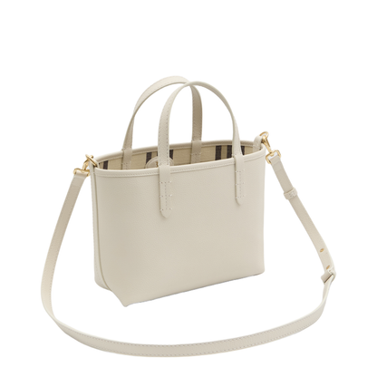 Ivory Mini Bloomsbury Reversible Handbag