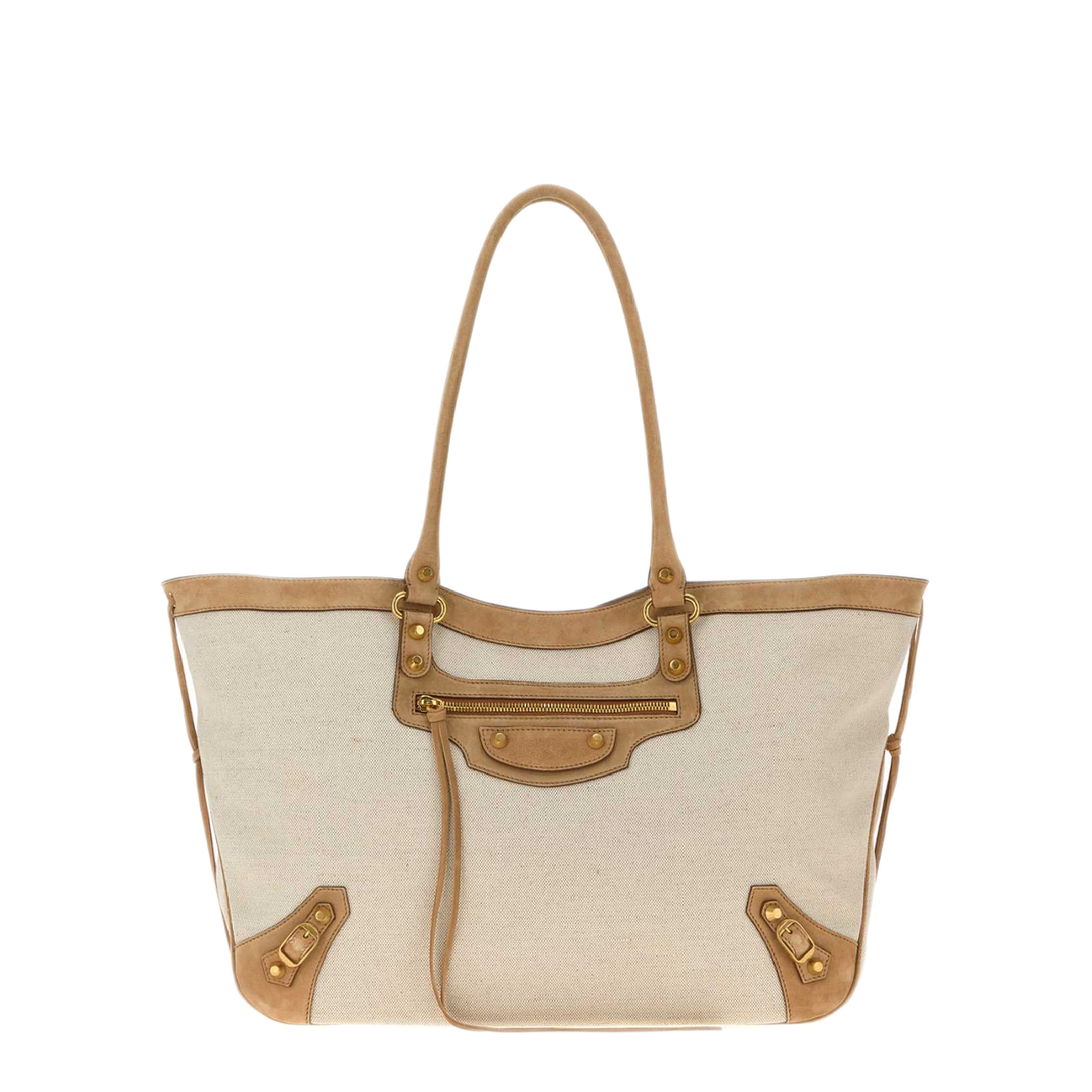 MAYFEYR - Balenciaga - Sand Canvas Le City Shopping Bag - 8664682ACO59226