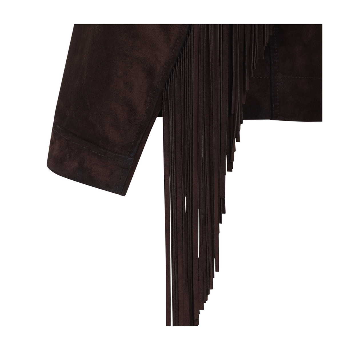 Fringed Leather Jacket