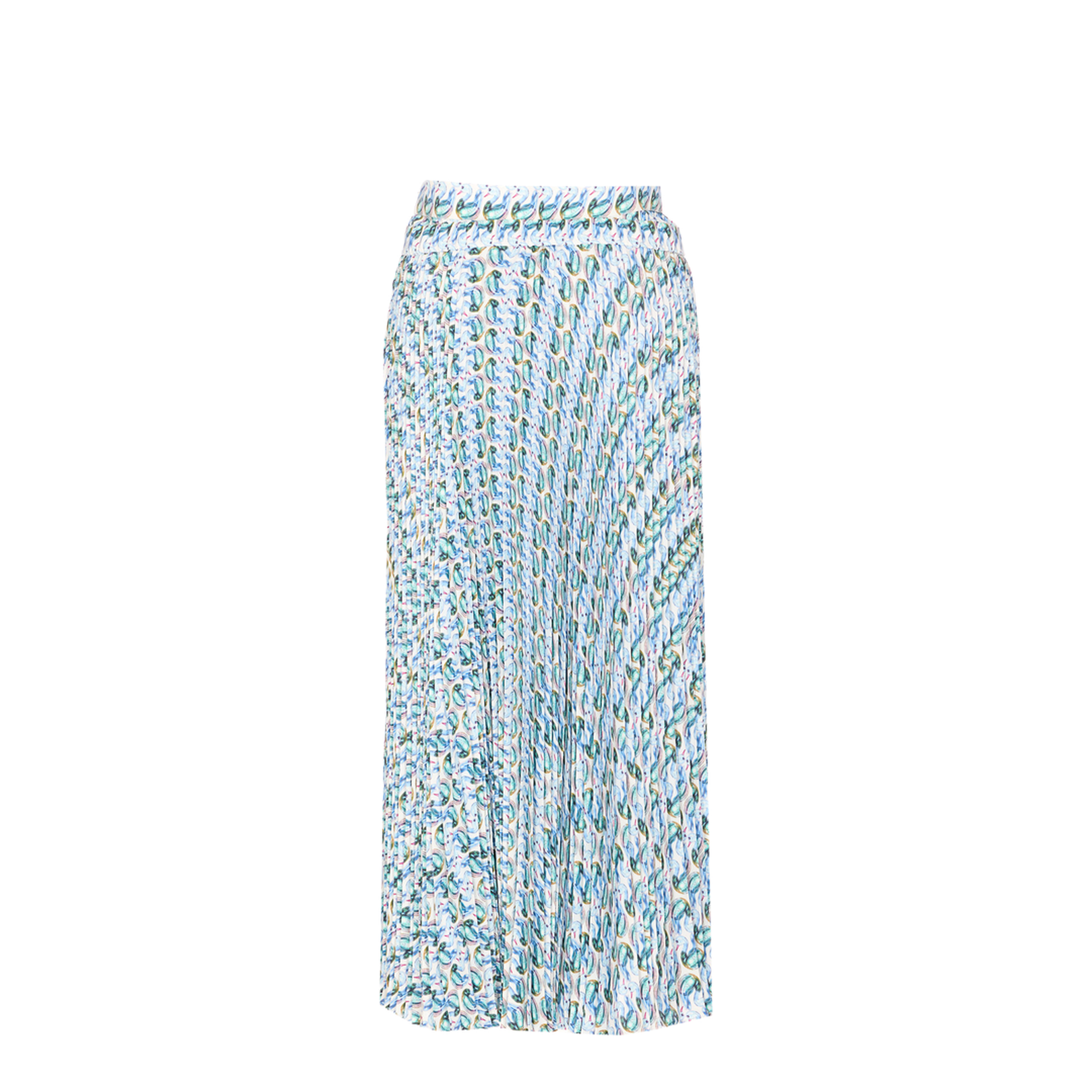 Pleated Skirt - Blue