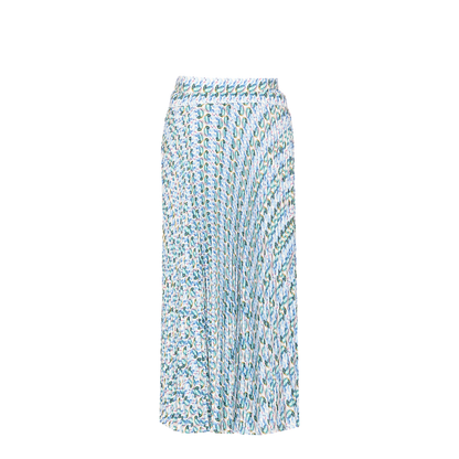 Pleated Skirt - Blue