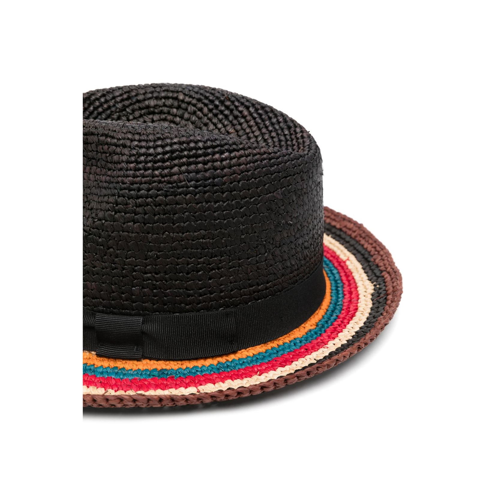 Signature Stripe Straw Hat