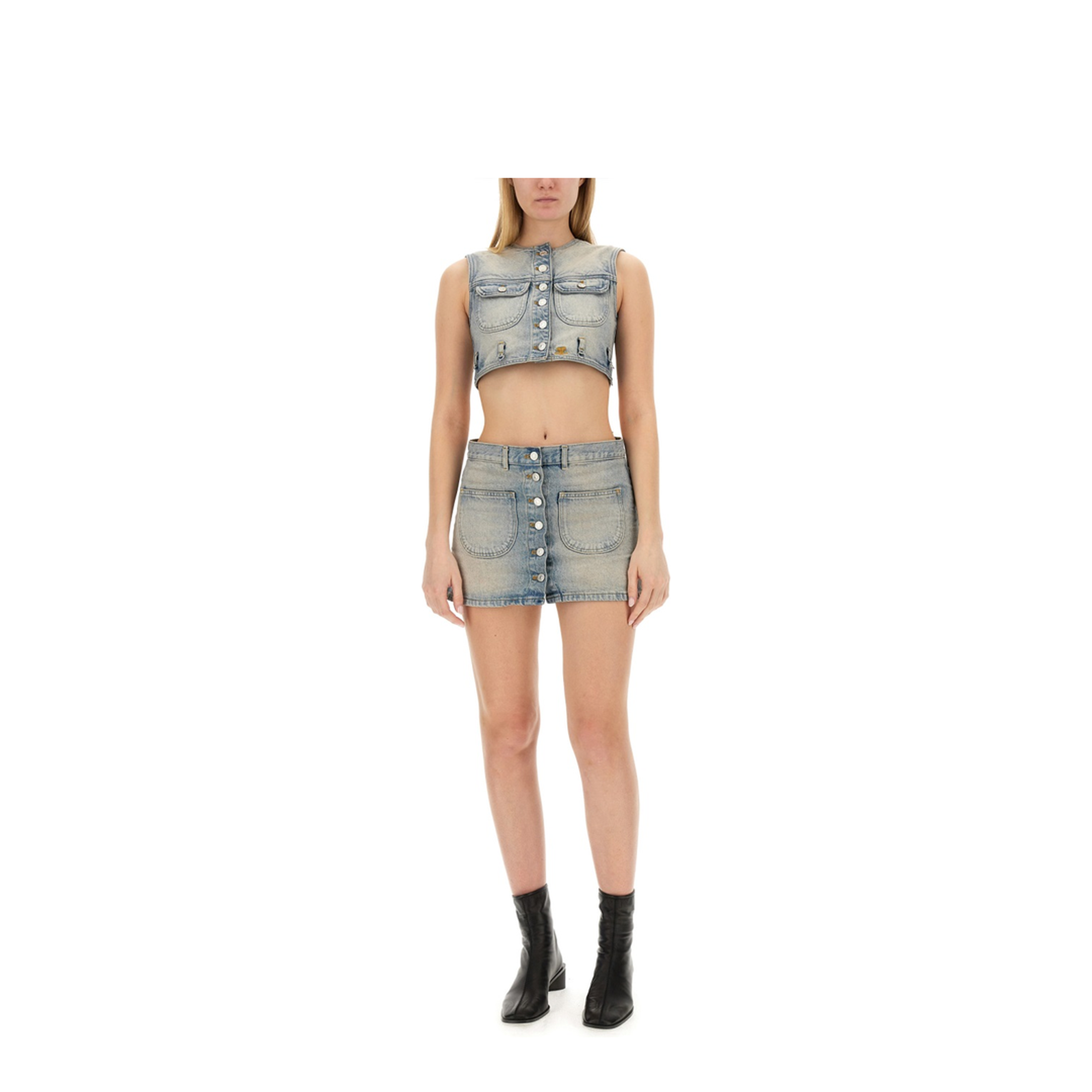 MAYFEYR - Courreges - Mini Skirt - 124DJU156DE00167011