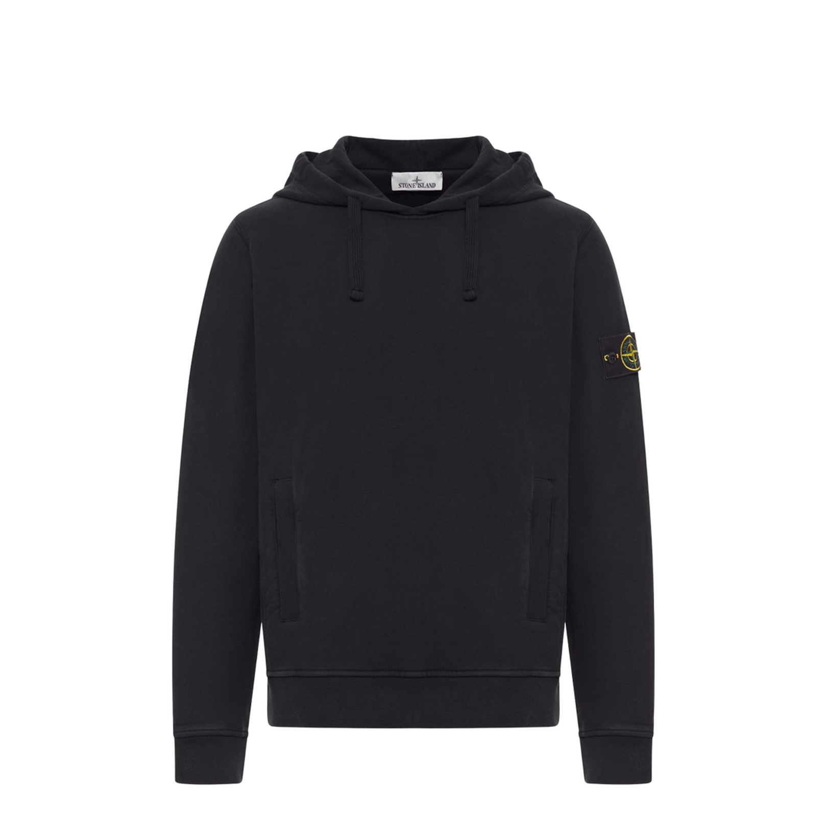 Hooded Sweatshirt in Brushed Organic Cotton Fleece